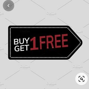 Buy one item get one free